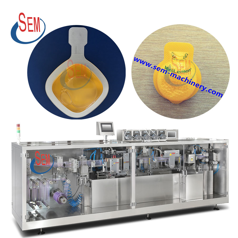 Automatic olive oil forming filling sealing liquid packing machine 