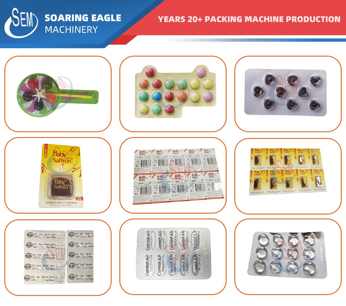 small automatic tablet/capsule/soft gelatin blister packaging machine