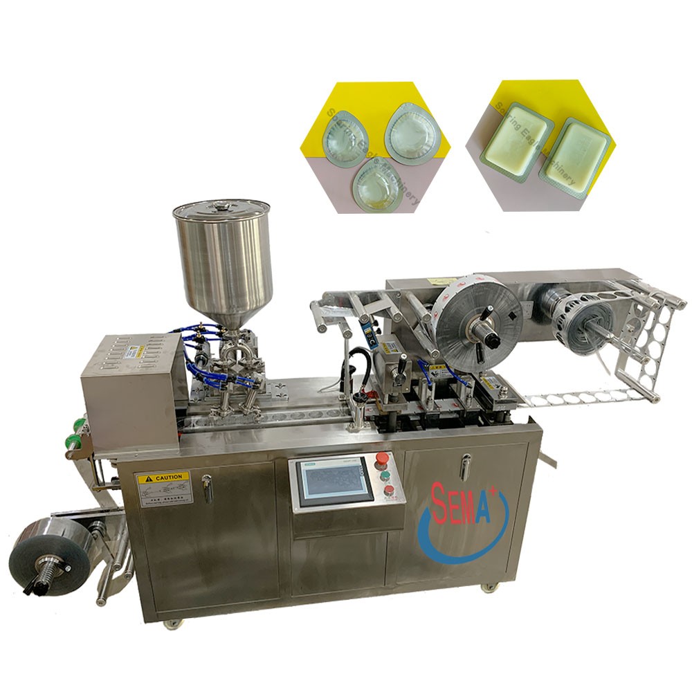 The two automatic liquid blister packaging machines