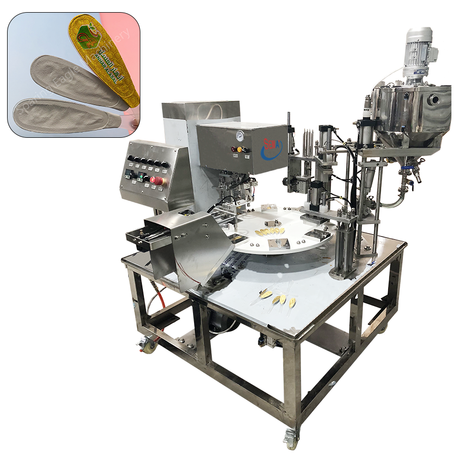 1 nozzle semi automatic Honey spoon filling foil sealing machine packing machine