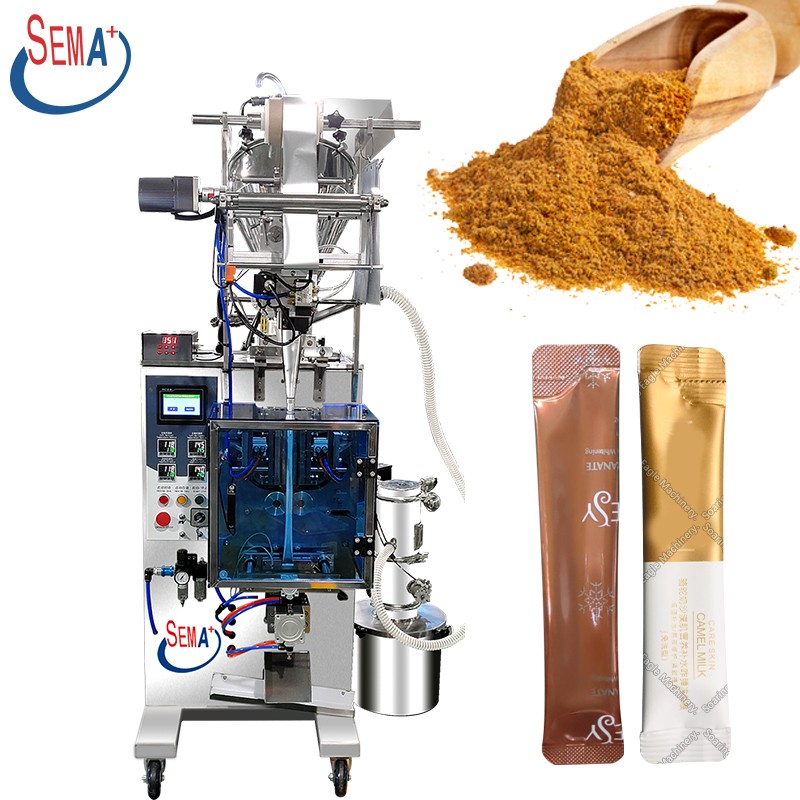 Multi functional packaging machine fully automatic small food weighing sugar powder coffee solid tea bag packaging machine