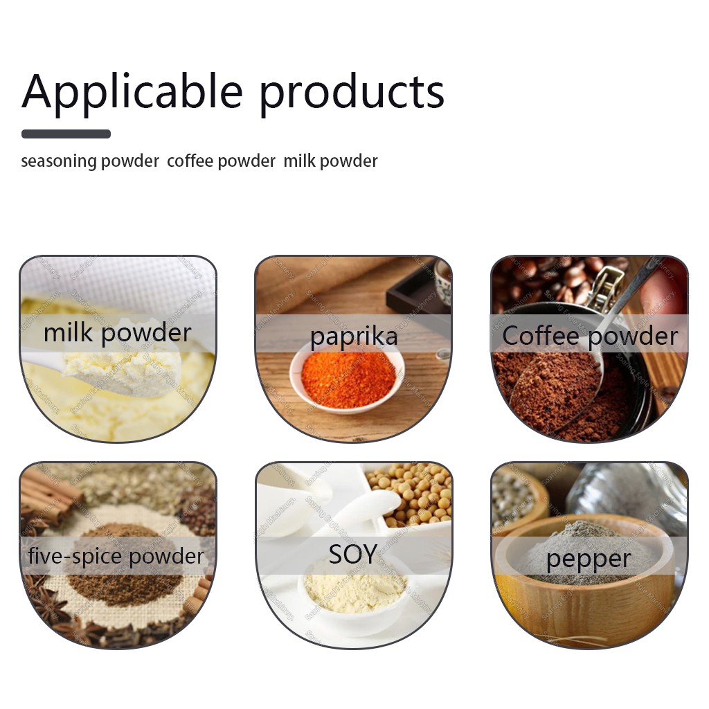 Multi functional fully automatic milk soluble coffee powder and milk powder small bag filling and packaging machine