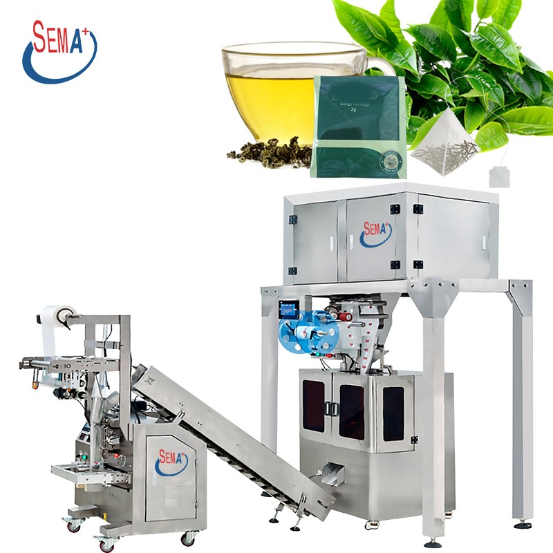 Automatic coffee powder small sachet packing seed sugar spice nuts cereal pepper tea bag packaging machine