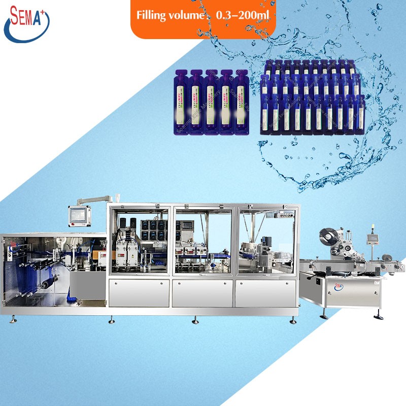 Manufacturing Ampoule Drawing Filling Machine Sealing Machine Machinery Equipment Wholesale