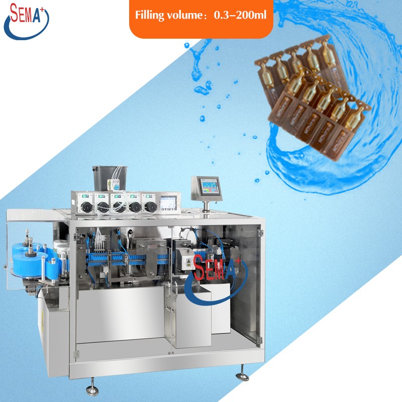 ampoule filling sealer machine plastic ampoule filling and sealing machine