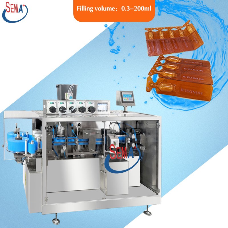 ampoule filling sealer machine plastic ampoule filling and sealing machine