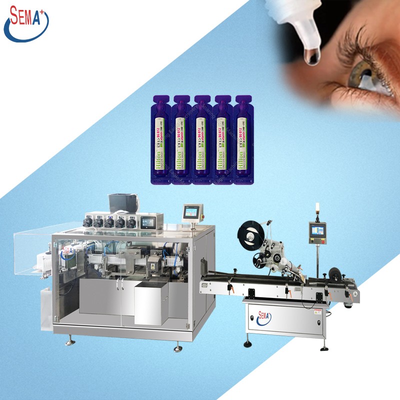 Automatic plastic ampoule forming filling and sealing machine oral liquid filling and sealing machine