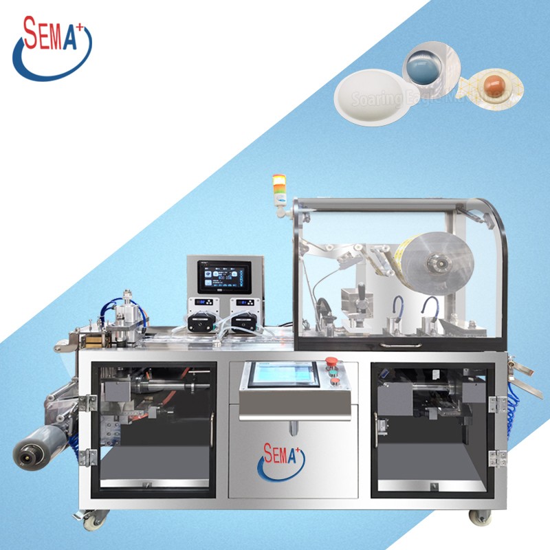 Full automatic blister packaging machine olive oil food packaging machine