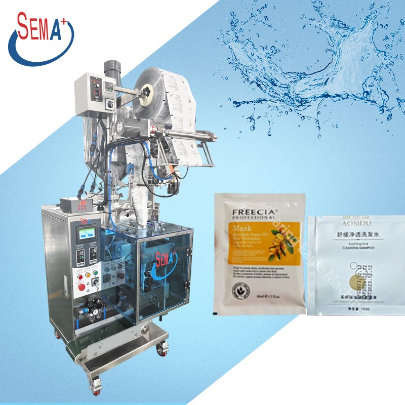 Three side sealing enzyme syrup gel jelly pouch liquid enzyme pouch sachet packaging machine