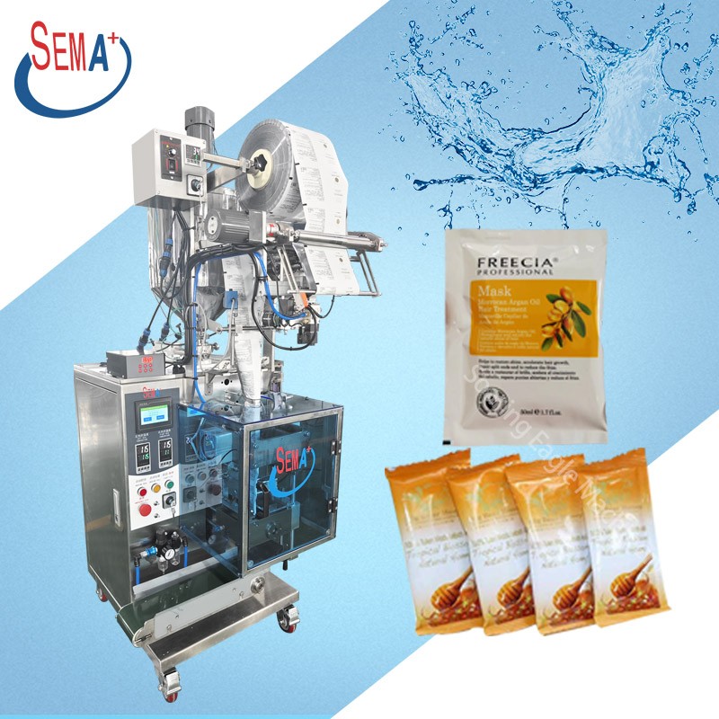 Three side sealing enzyme syrup gel jelly pouch liquid enzyme pouch sachet packaging machine