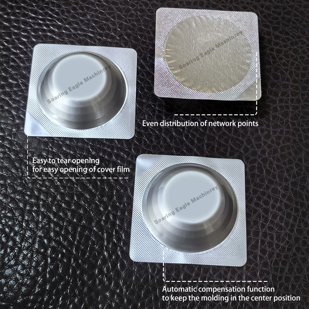 Pharmaceutical Tablet Aluminum Aluminum Plastic Bubble Cover Packaging Machine Forming and Sealing Tablet Pill Blister Packing Machine