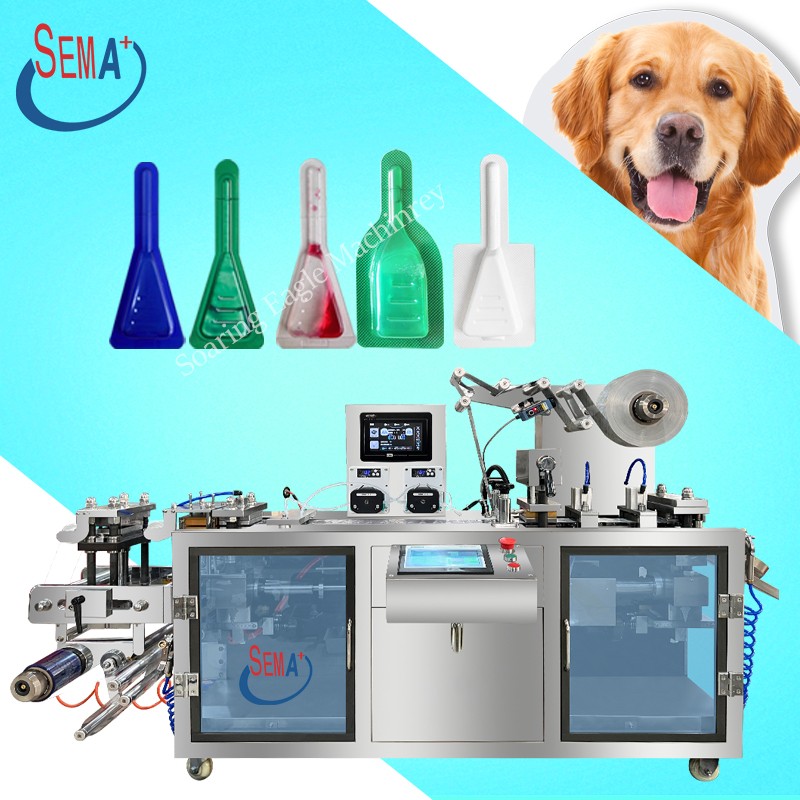 Pet Drop External Liquid Packaging Machine Multi functional Blister Packing Machine