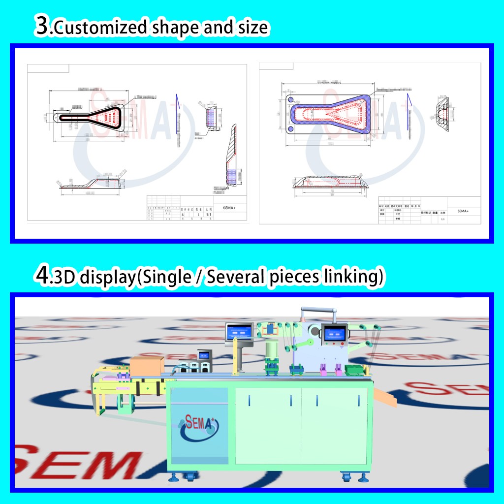 pet drop filling machine lice removal blister manual feeding external blister packaging machine