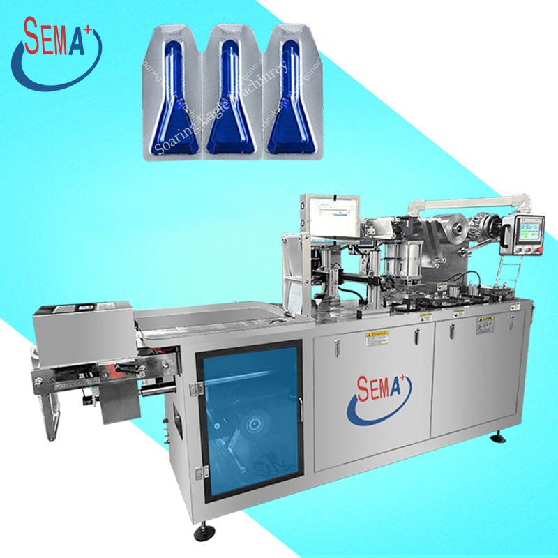 Pet insect repellent liquid blister packaging machine blister packaging machine Pet droplet blister packaging machine