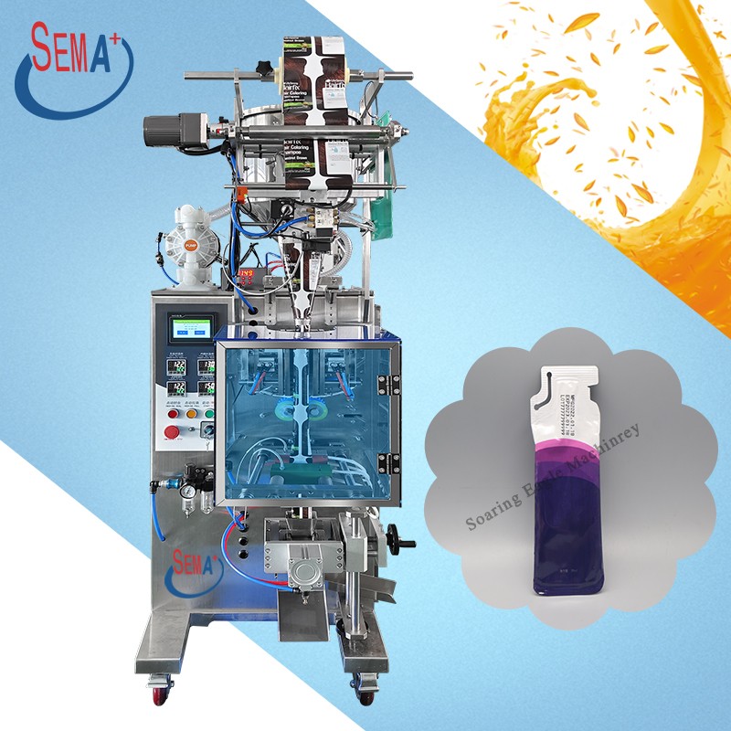 Automatic liquid small bag water sachet filling machine for beverages fruit juice small bag water filling