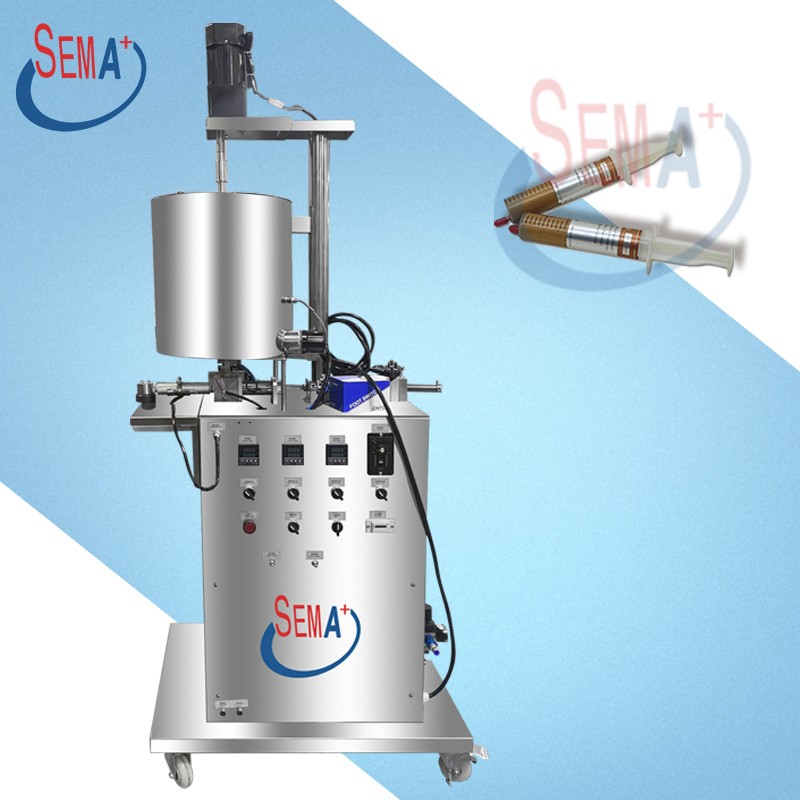 Prefabricated syringe filling machine Small liquid filling machine cosmetic gel syringe filling machine