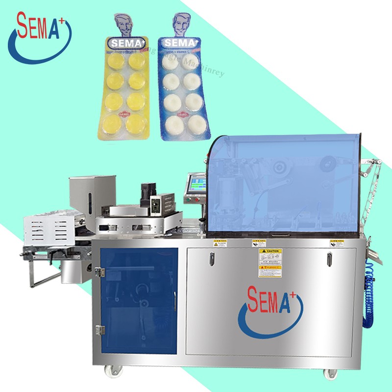 Automatic High-Frequency Fully Automatic Aluminum Aluminum Chewing Gum Medical Blister Packing Machine