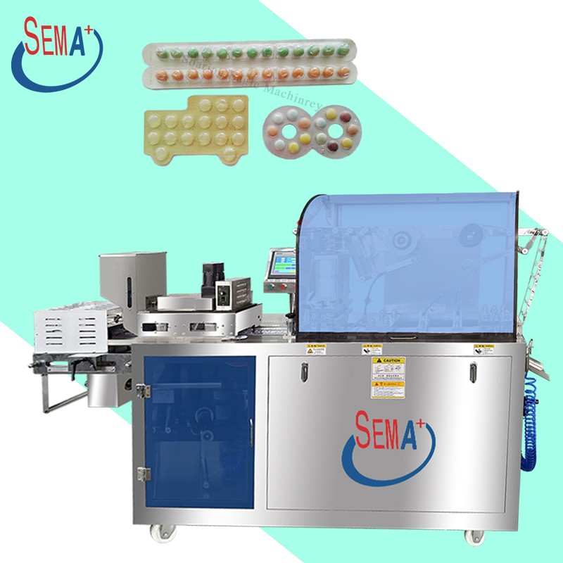 Automatic High-Frequency Fully Automatic Aluminum Aluminum Chewing Gum Medical Blister Packing Machine