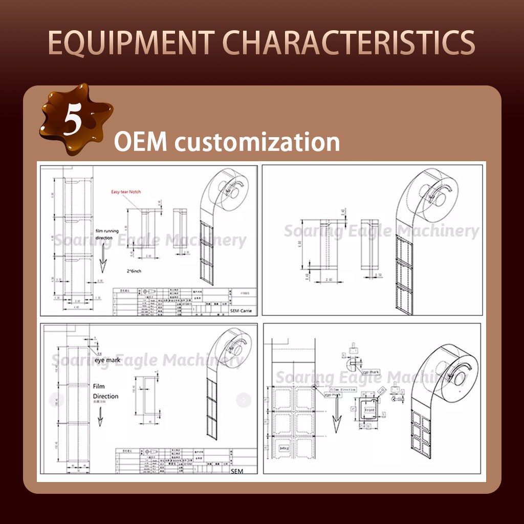 Fully Automatic Multifunctional Liquid Small Bag Packaging Machine with Irregular Back Sealing Chocolate Sauce