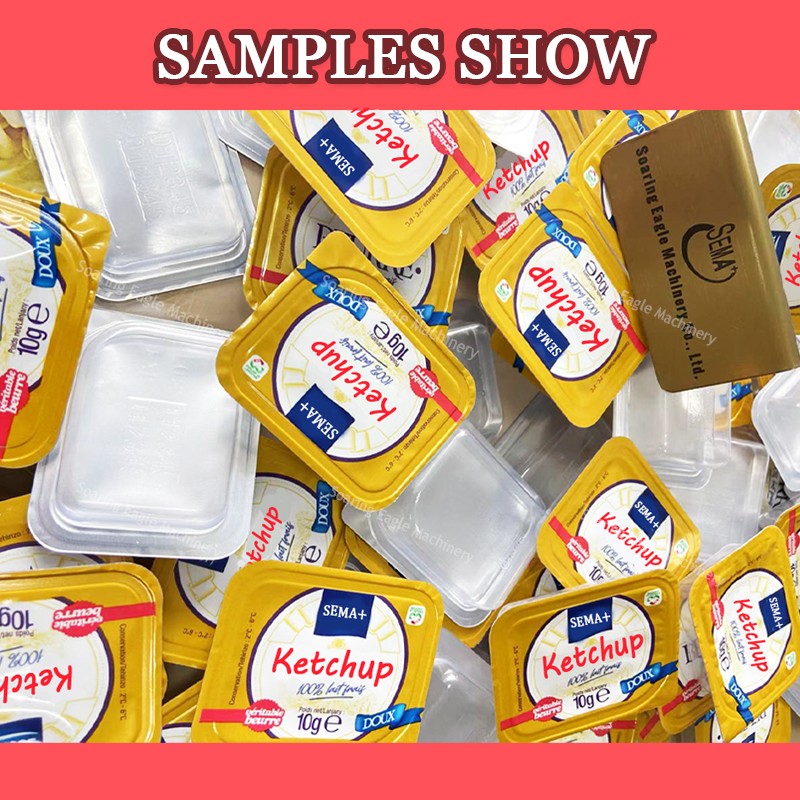 Automatic Cream Packing Top Paste Ketchup Packing High Quality Liquid Filling Sealing Blister Packing Machine