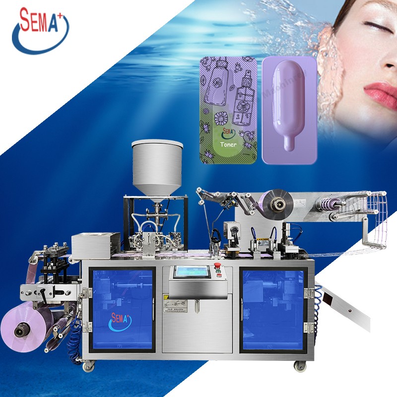 High precision DPP series automatic blister packaging and sealing machine for food and cosmetics