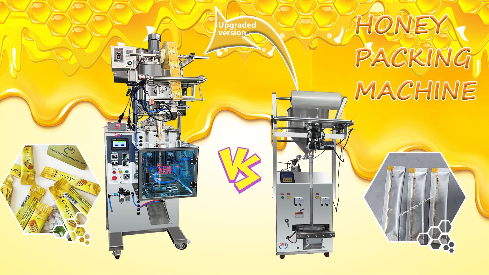 Why choose us? High quality B level sachet packing machine