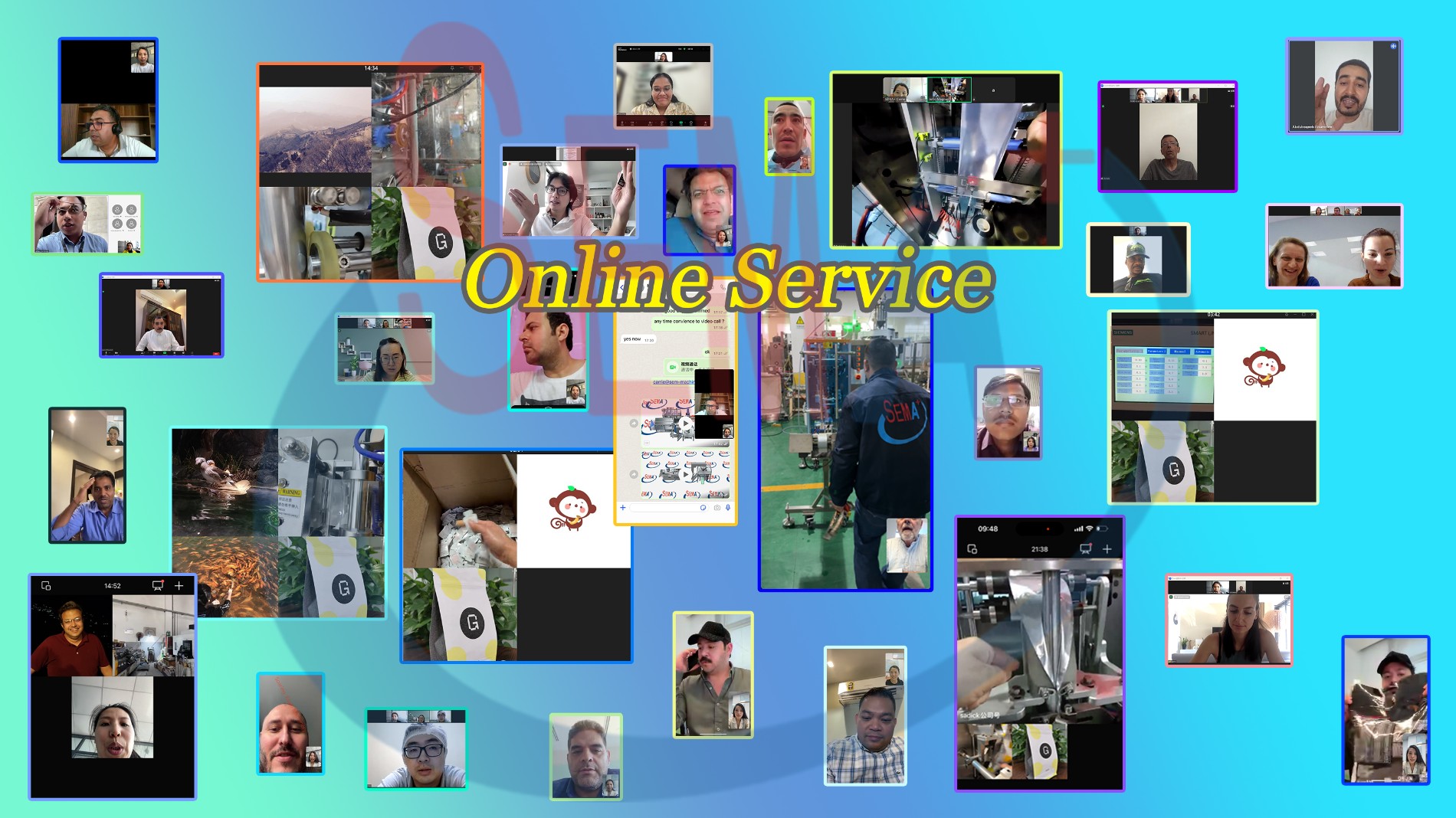 Why choose us? We have professional online service.