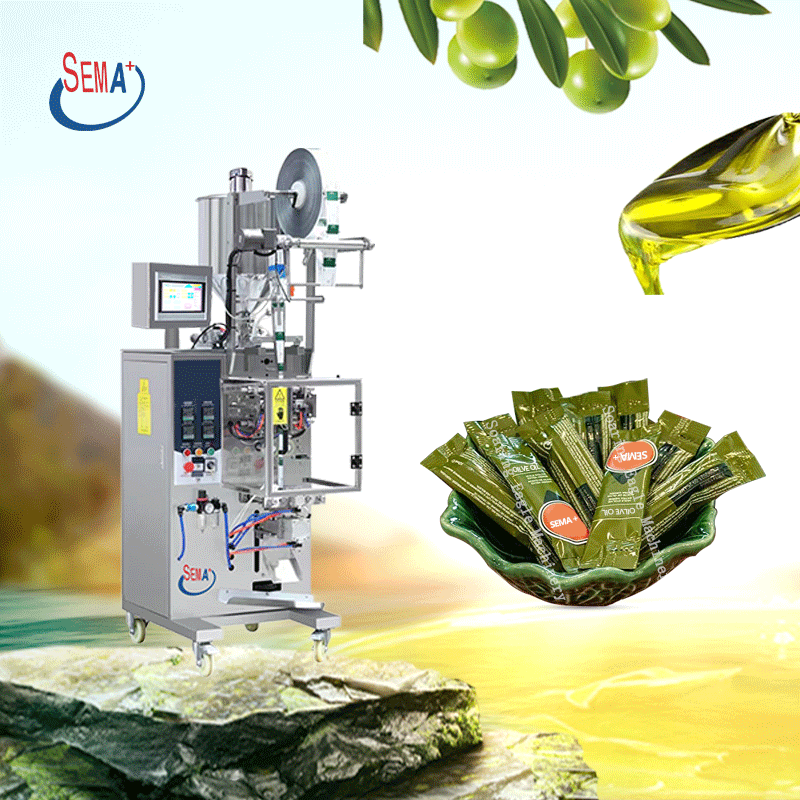 Hot sale full automatic 10ml 15ml liquid olive oil sachet packing machine