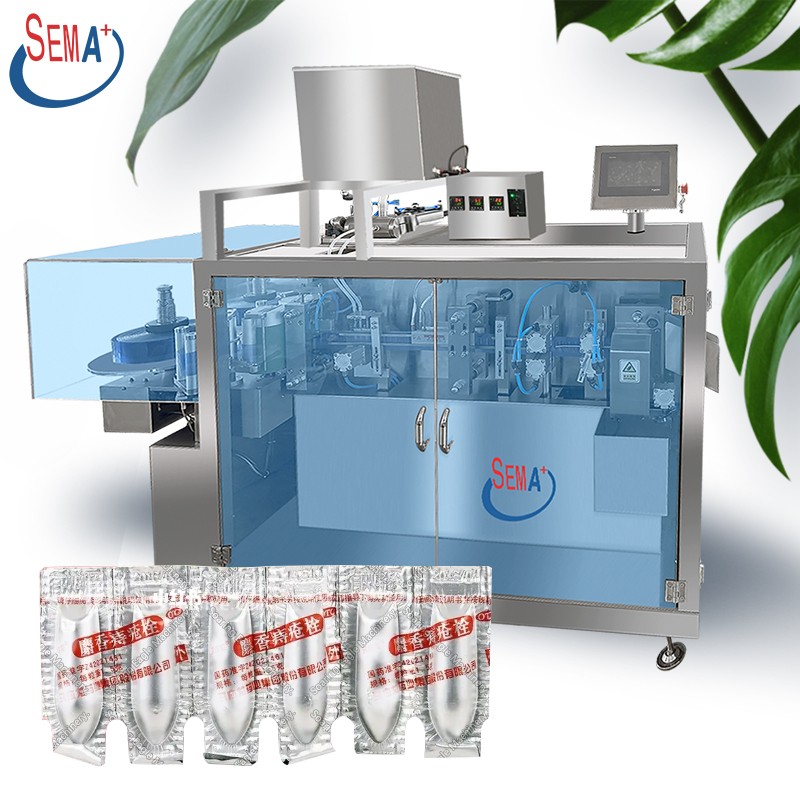 Laboratory Automatic 5 PCS Linking Suppository Machine Suppository Filling and Sealing Equipment