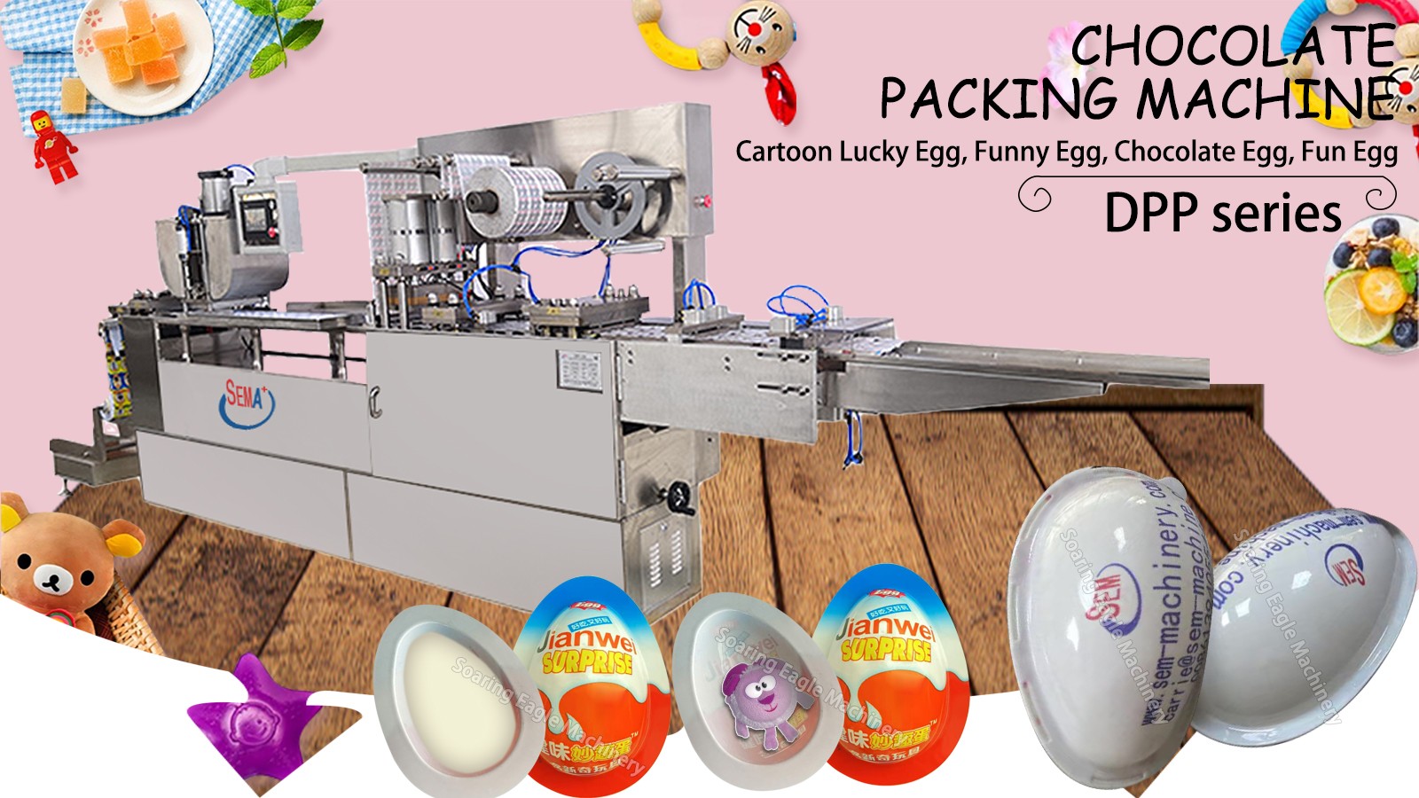 Factory Original Kid Joy Funny PVC Egg Blister High Frequency Sealing Packing Machine