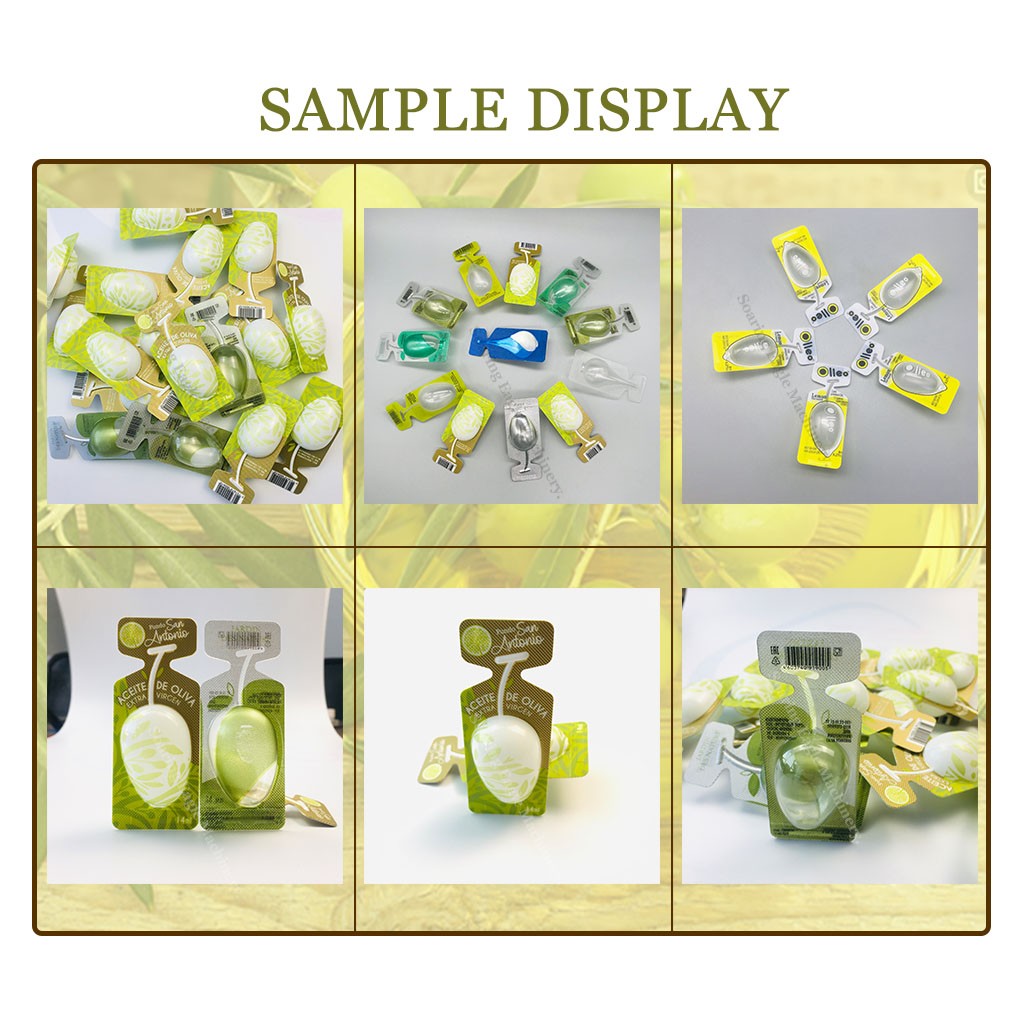 packaging sealing liquid packaging machine Fully automatic 5-nozzle liquid ampoule olive oil sealing filling machine 