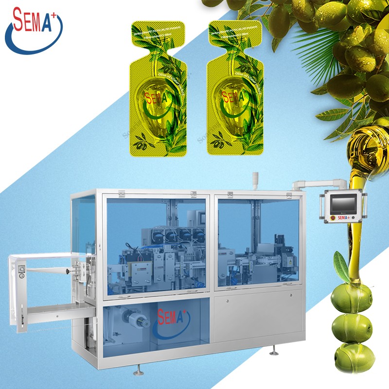 Cheap price 0.5ml 1ml 5ml 10m 14ml olive oil plastic ampoule molding liquid filling machine