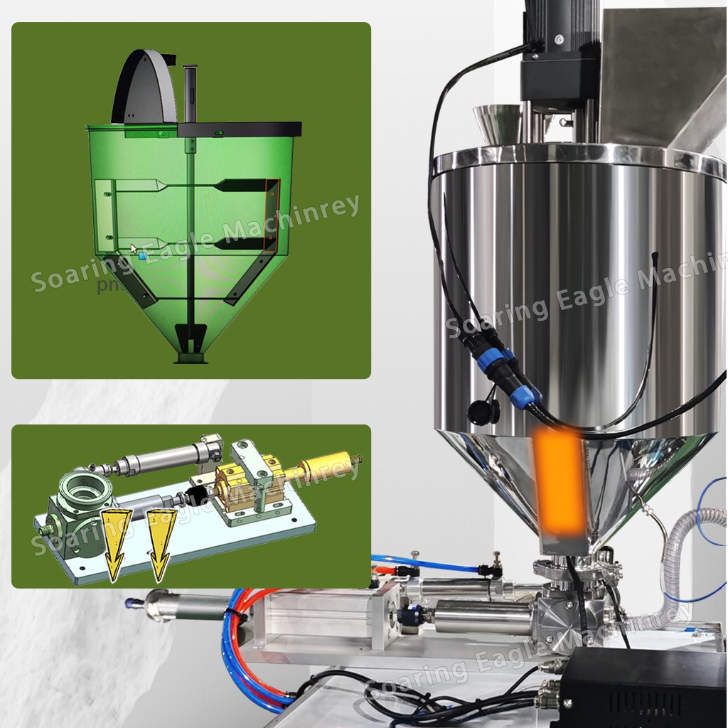 Fully automatic multifunctional paste small bag filling and sealing machine honey viscous paste sachet packing machine