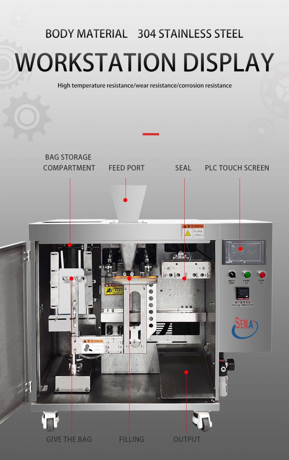 manuale packaging machine for meat fruits and vegetables chicken manuale packaging machine