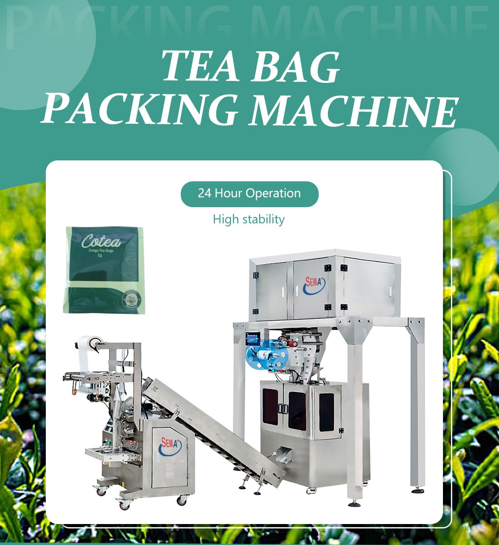 Automatic coffee powder small sachet packing seed sugar spice nuts cereal pepper tea bag packaging machine