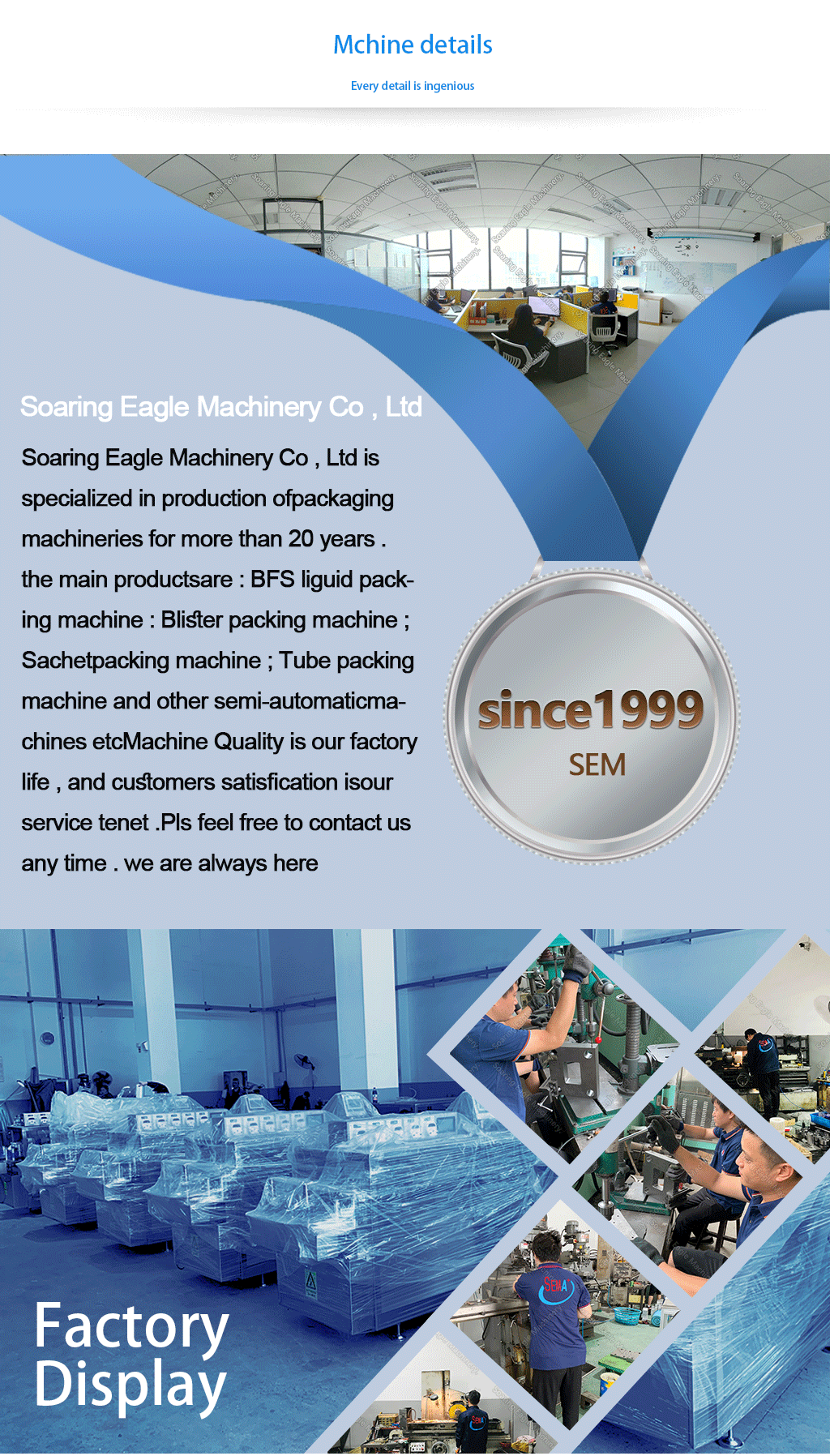 High capacity DGS280 disposable ampoules empty plastic bottle filling and sealing machine with labeling machine