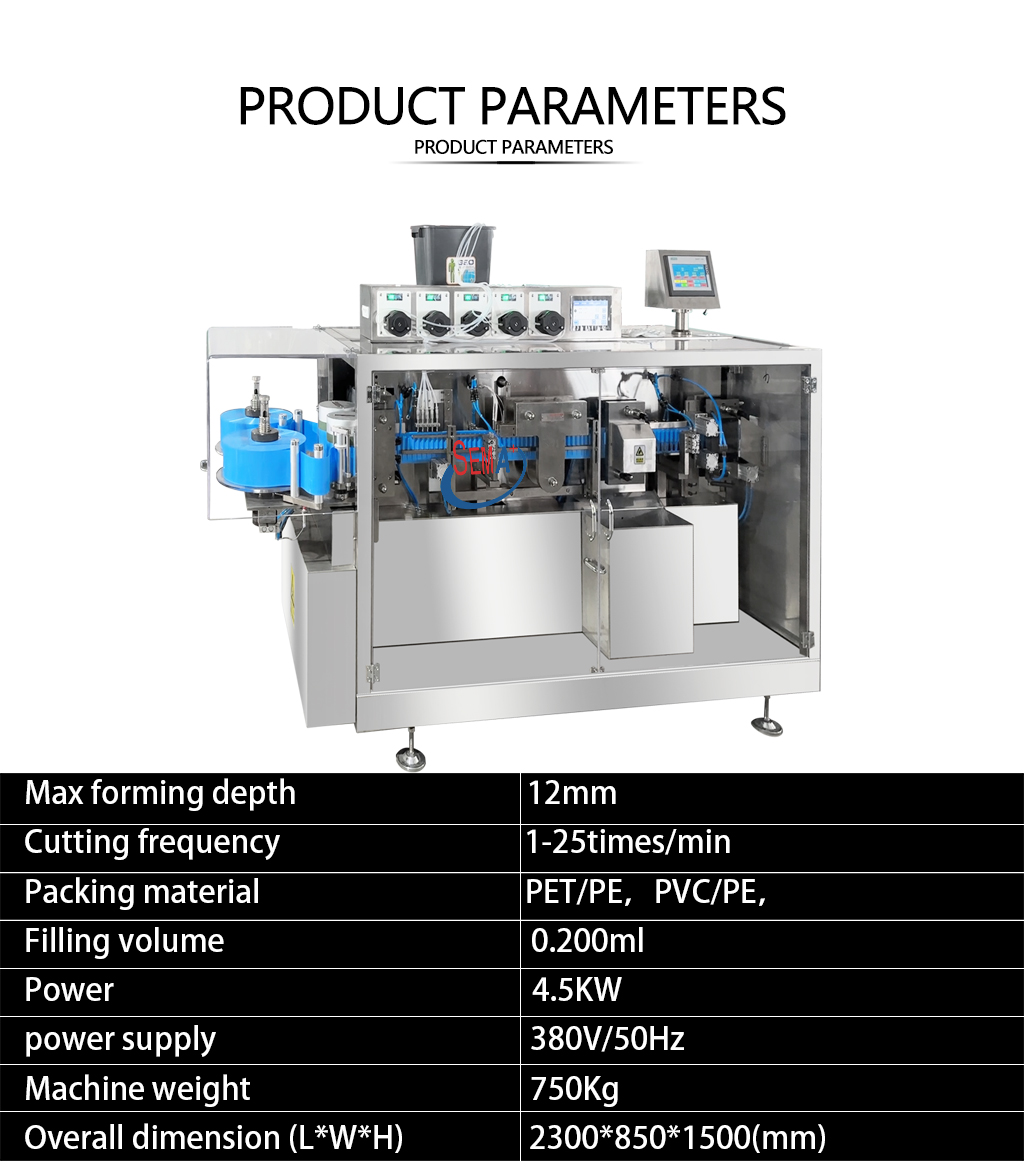 ampoule filling sealer machine plastic ampoule filling and sealing machine