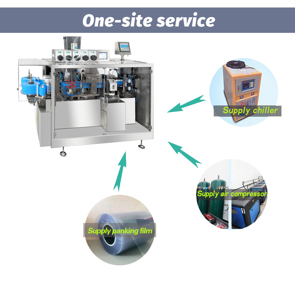 Manufacturer Plastic Ampoule Filling Sealing Machine Automatic Oral Liquid Filling And sealing Machine