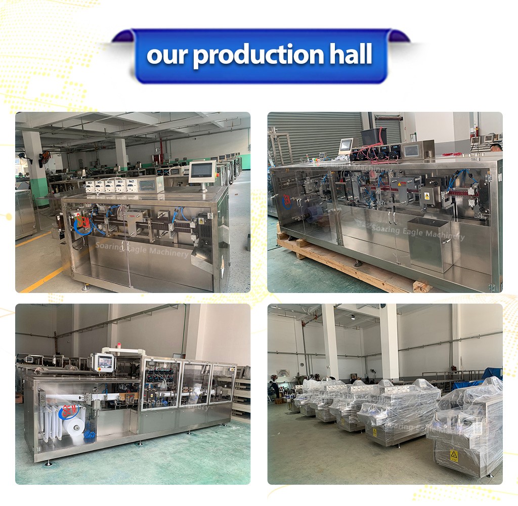 Automatic oral pharmaceutical medical liquid plastic ampoule filling and sealing machine