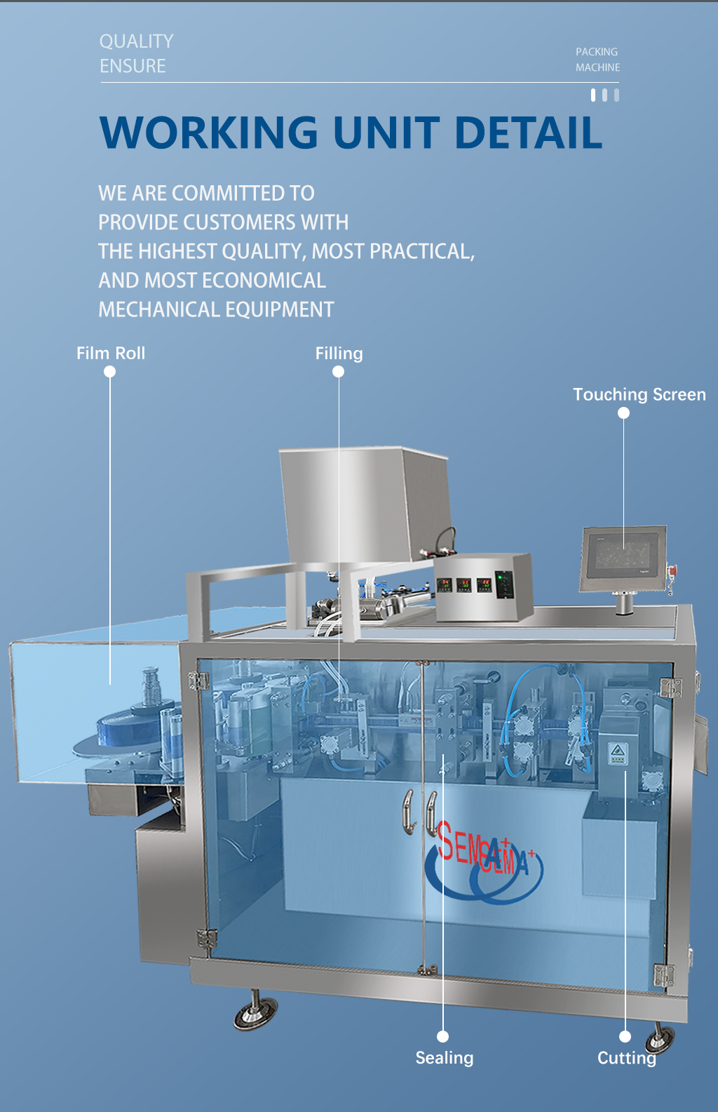 Suppository Machine Automatic Suppository Making Equipment Suppository Filling and Sealing Machine